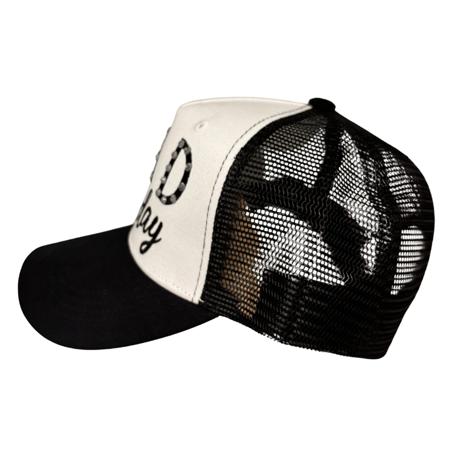 Sassy & Bling Trucker Hats Bad Hair Day