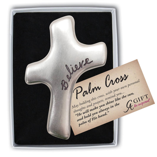 Believe Palm Cross