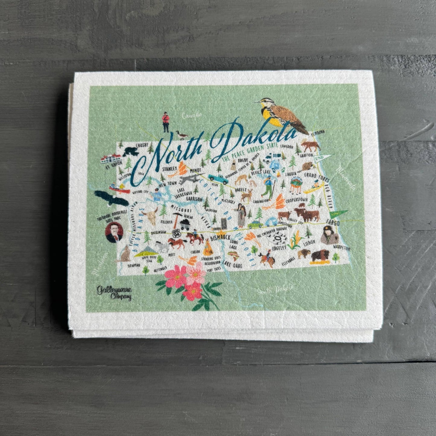 North Dakota Swedish Towel