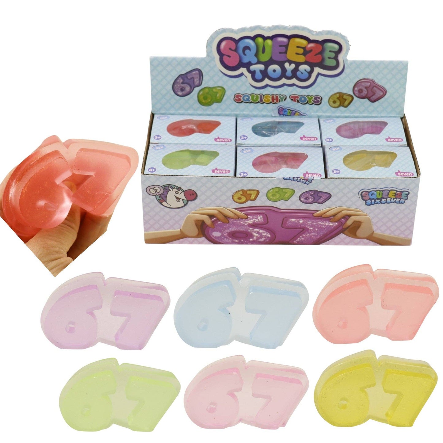67 Silicon Squishy Toy