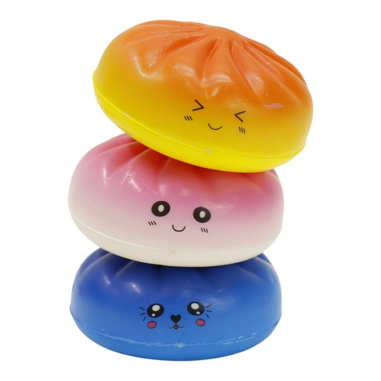 Mini Rainbow Foam Squishy Dumpling
