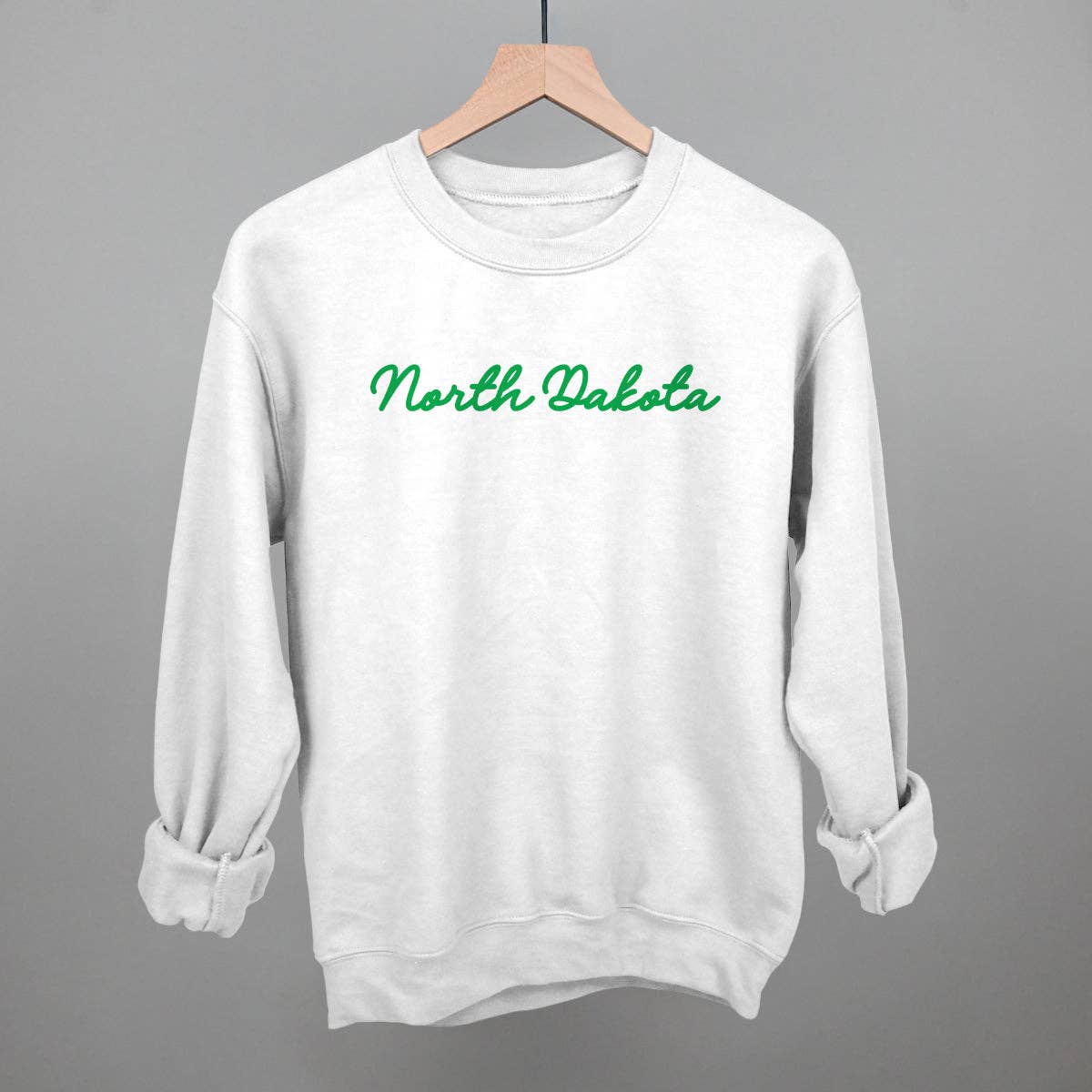 North Dakota Sweatshirt (Script Writing)