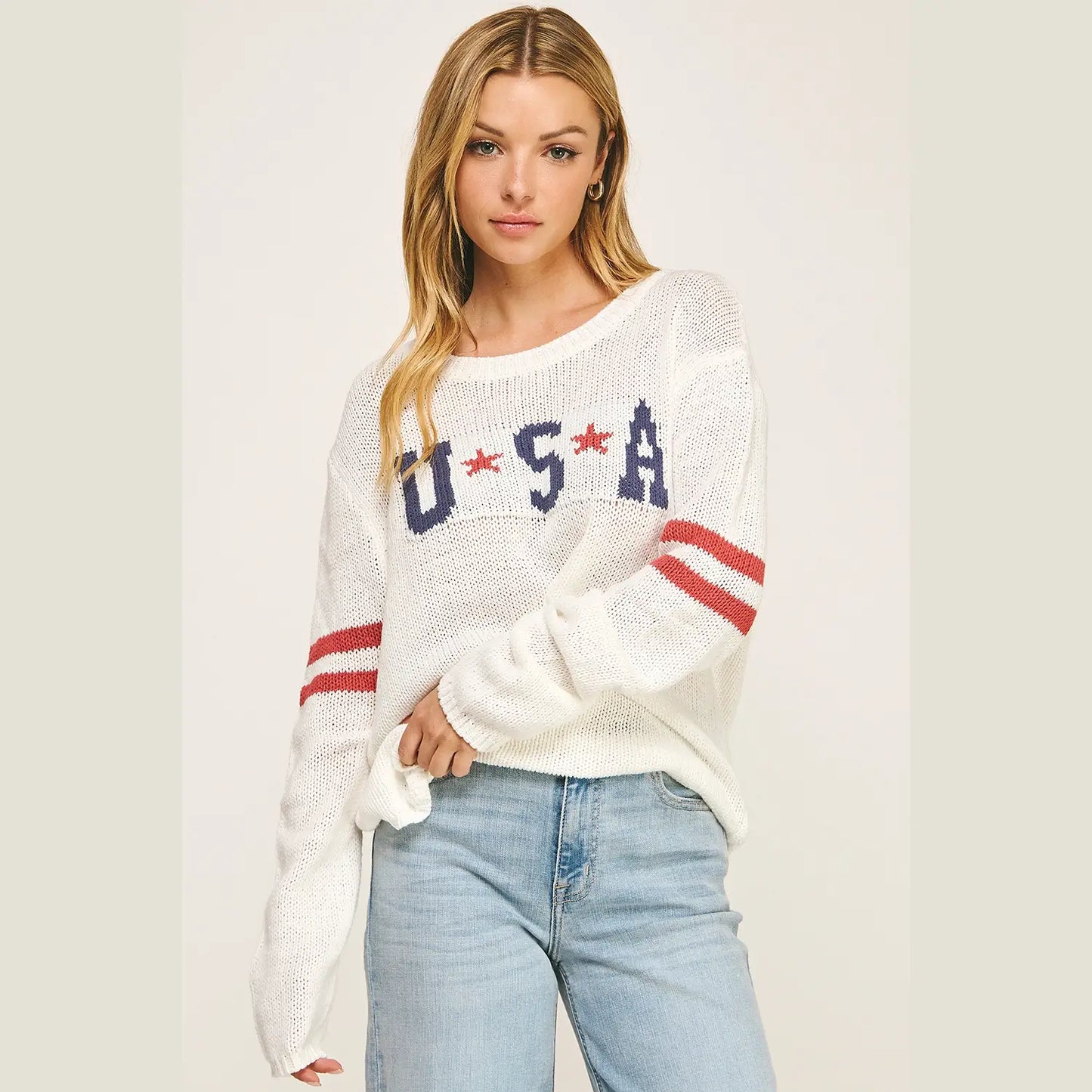 American USA Graphic Sweater