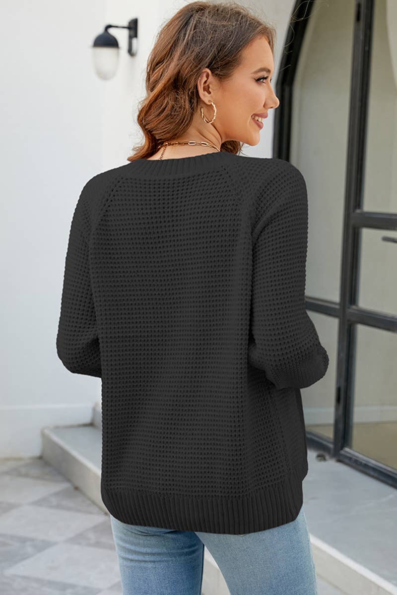 Zip-Up Long Sleeve Cardigan