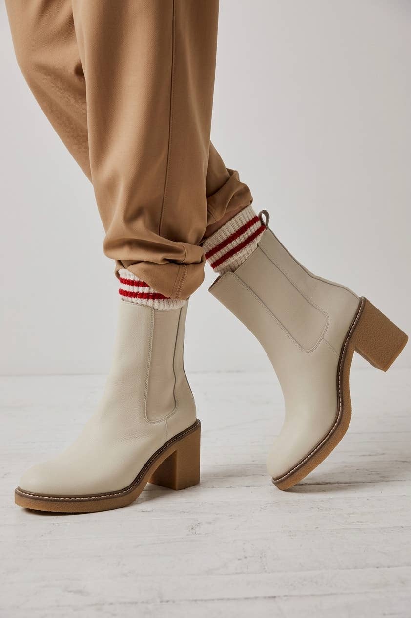 Colt Mid Shaft Chelsea Boots with Block Heel
