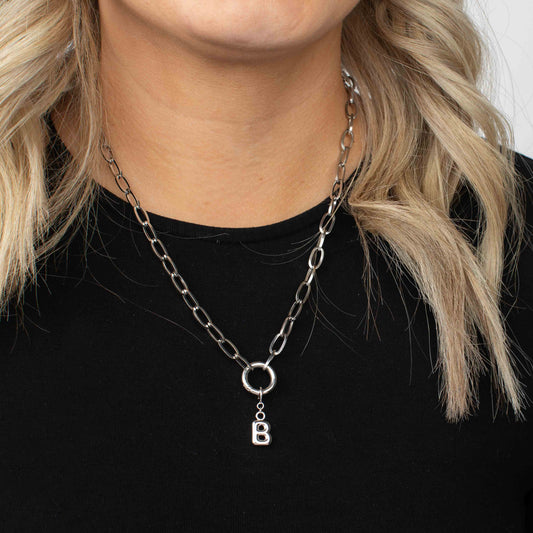 jBloom Puff Letter Charm