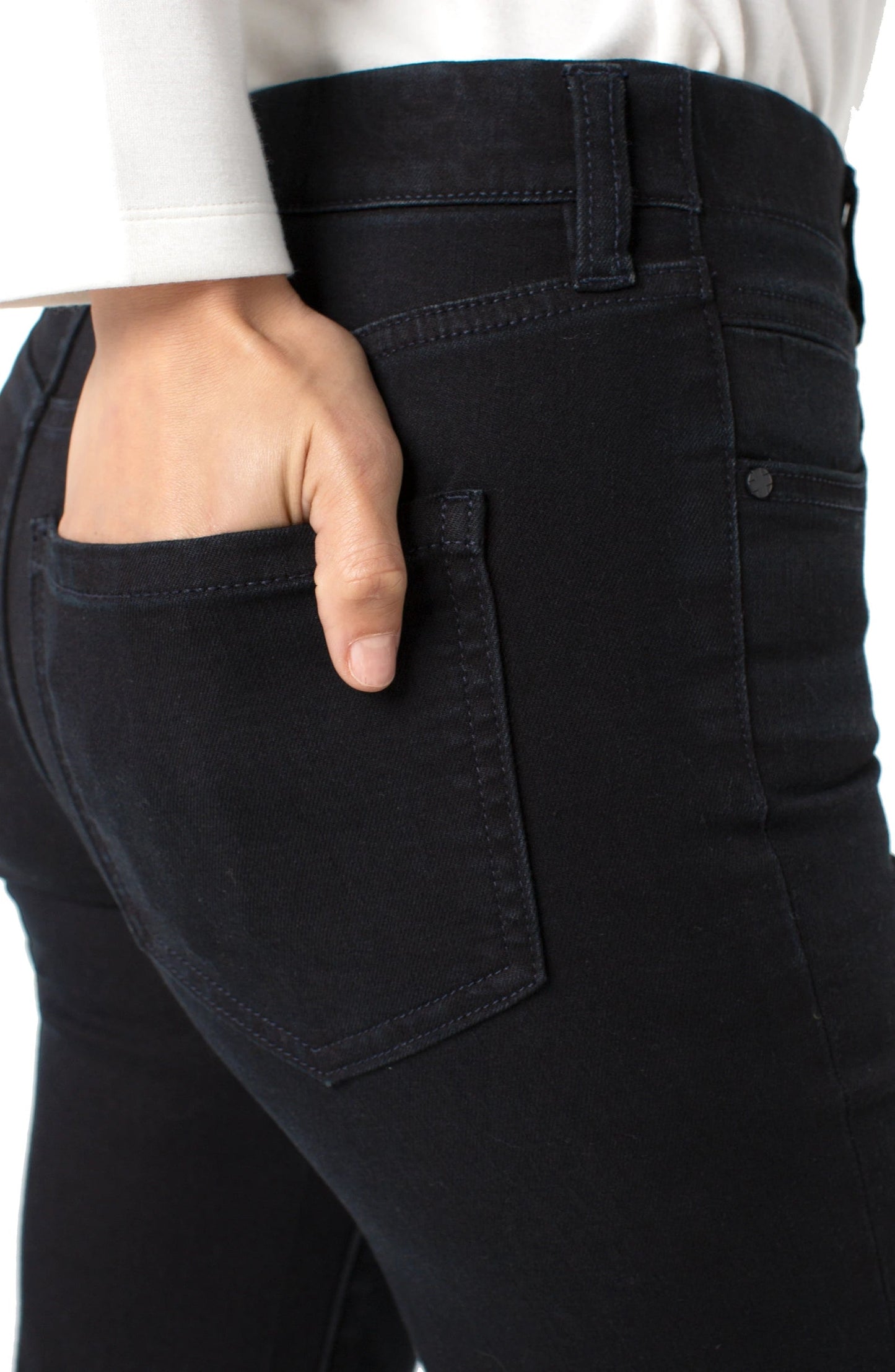 Liverpool The Gia Glider® Flare with Wide Hem (30" inseam Apollo)