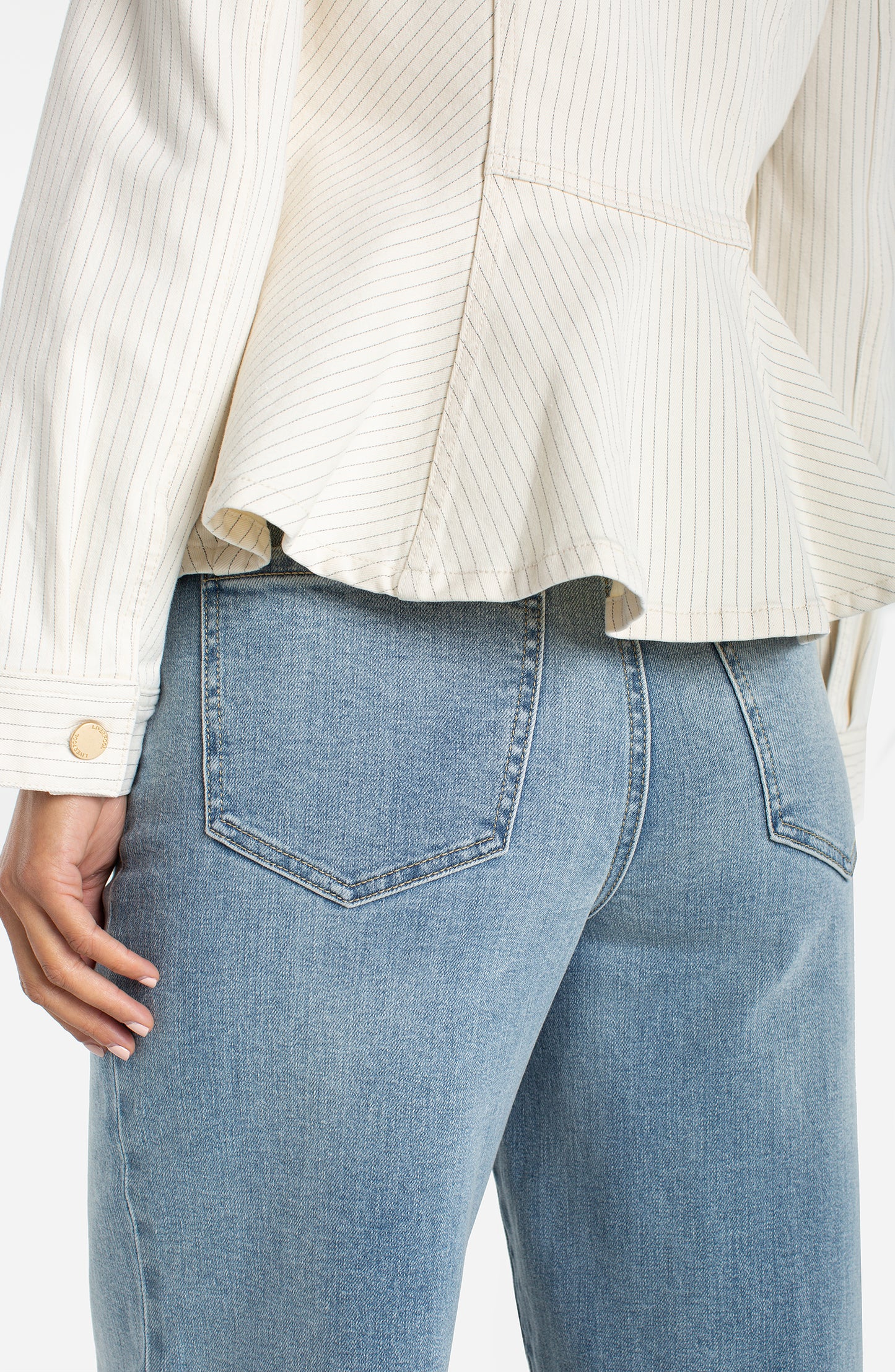 Liverpool Fit and Flare Trucker Jacket