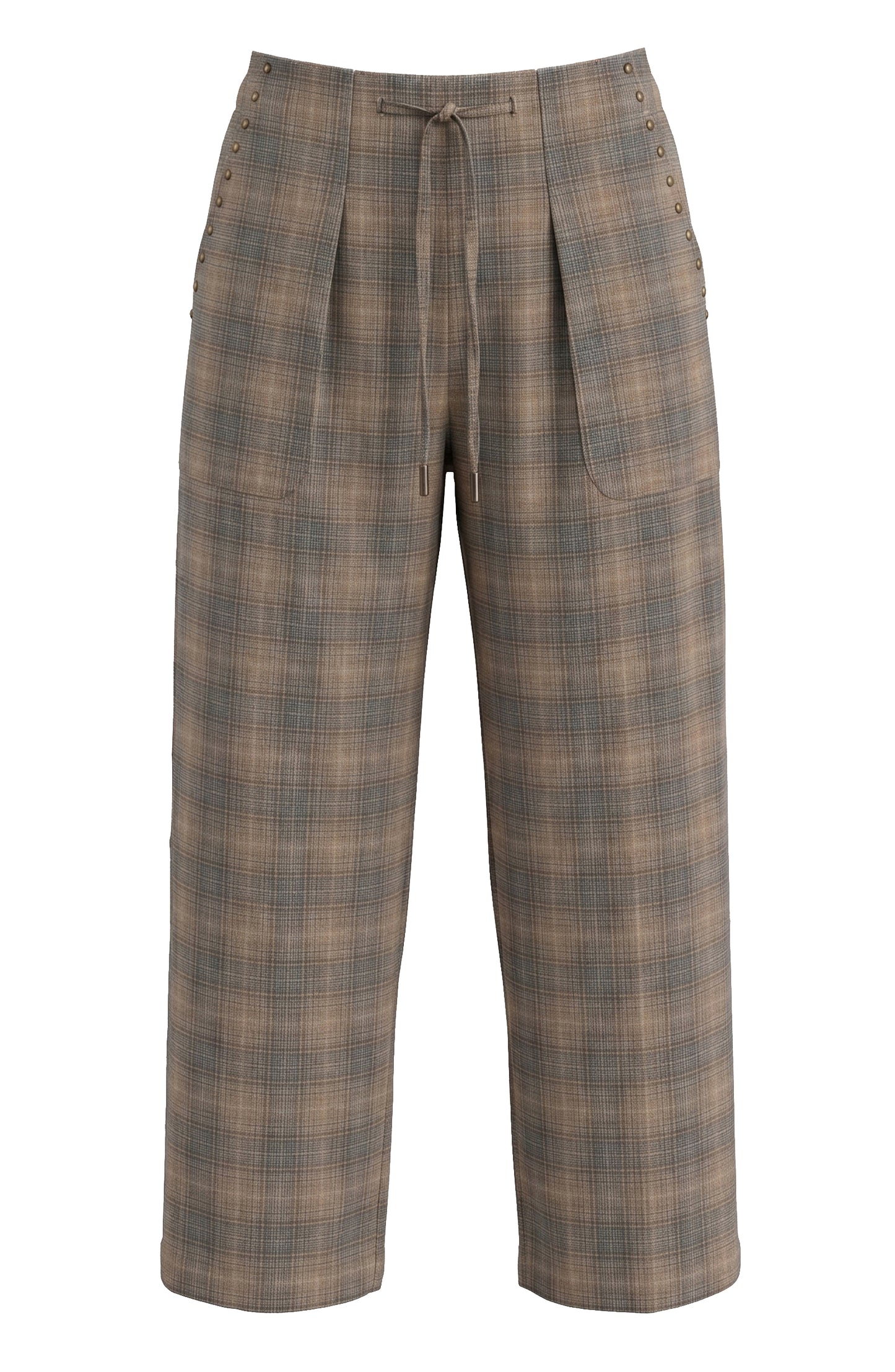 Liverpool High-Rise Crop Trouser with Drawstring (27" Inseam)