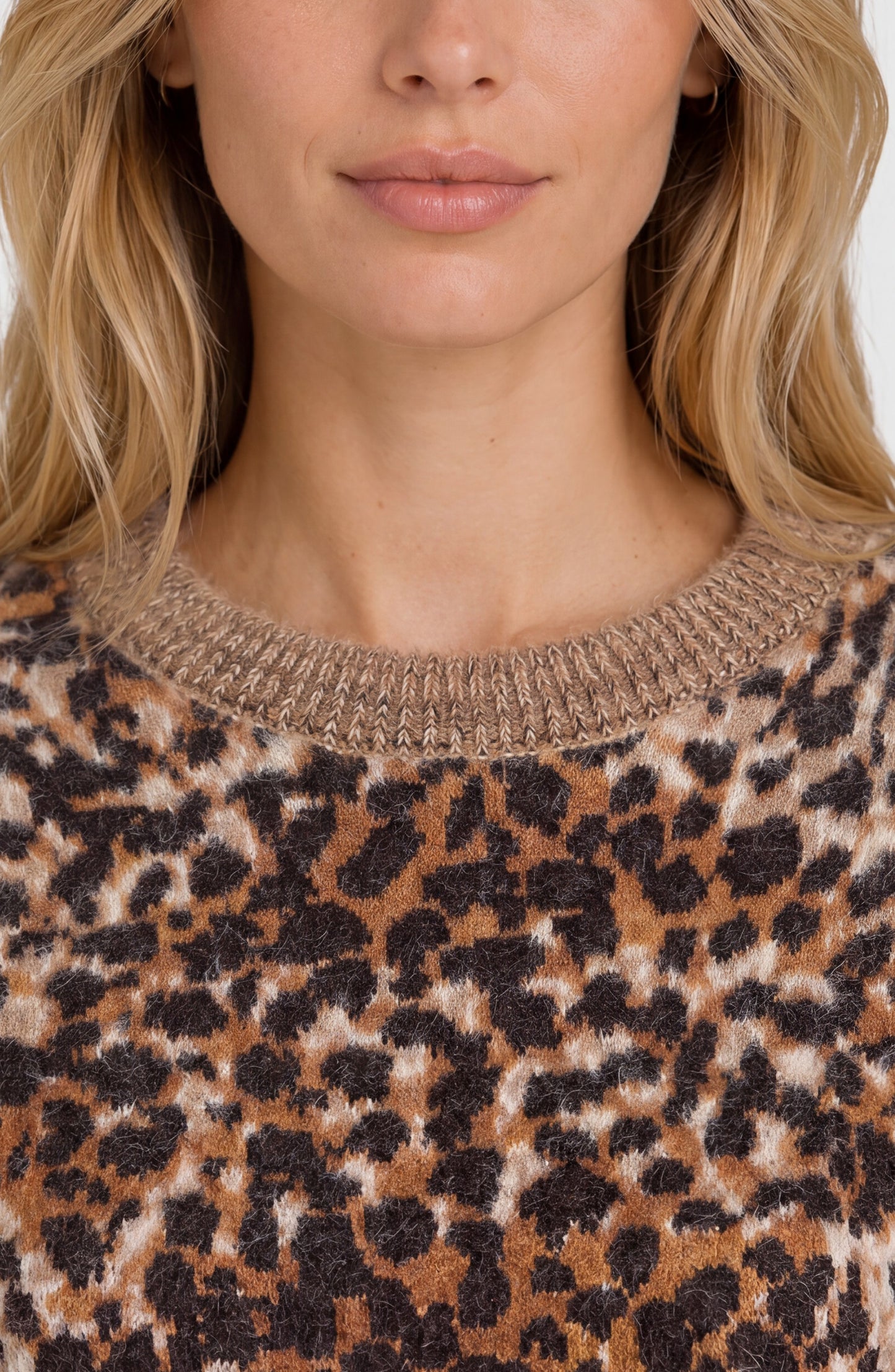 Liverpool Long Sleeve Crew Neck Sweater (Leopard)