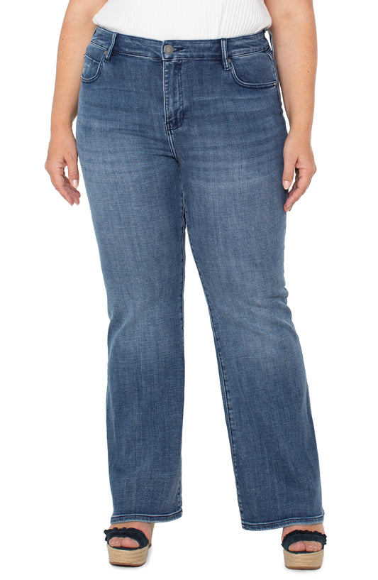 Liverpool Hannah Flare Plus Size (32" Inseam) (Jensen)