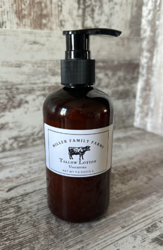 Miller Family Farms Tallow Body Pump Lotion