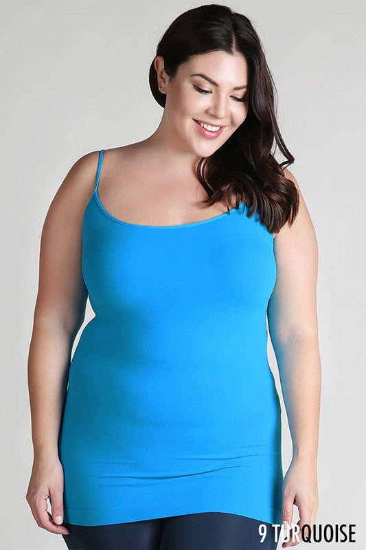 Nikibiki Long Camisole (Spaghetti Straps) Long/Plus