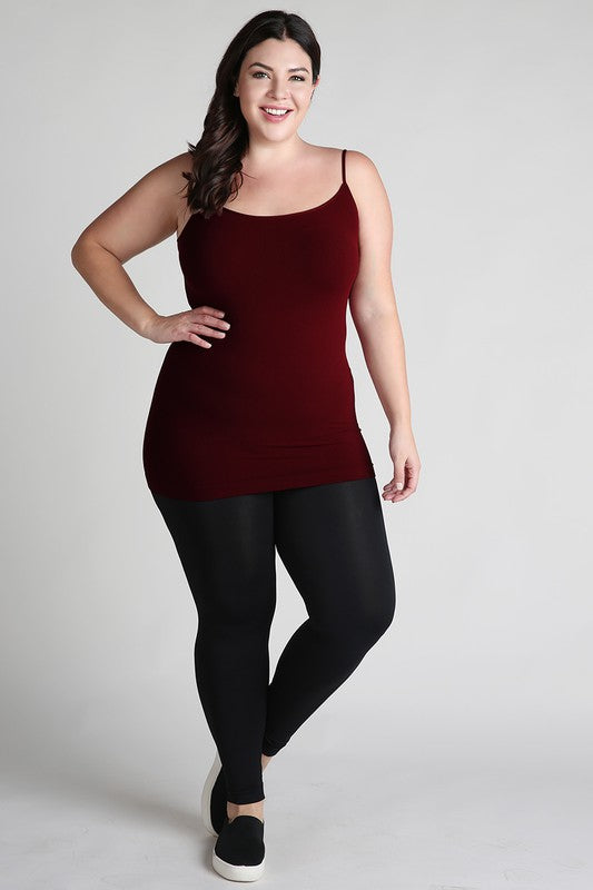 Nikibiki Long Camisole (Spaghetti Straps) Long/Plus