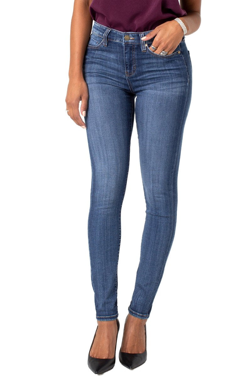 Liverpool Abby Skinny High Performance Denim (30" inseam) (Victory)