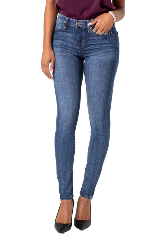Liverpool Abby Skinny High Performance Denim (30" inseam) (Victory)