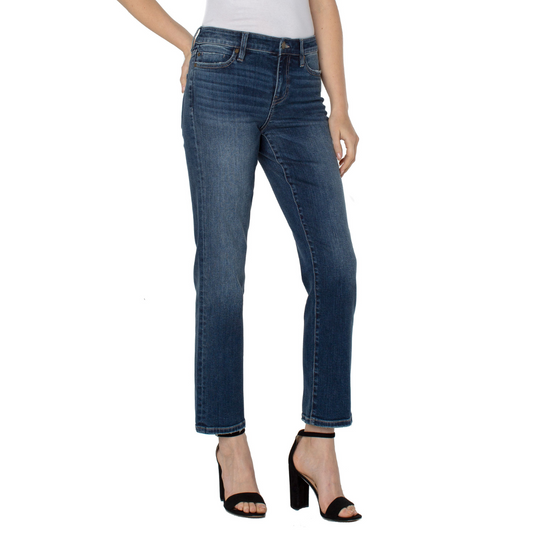 Liverpool Kennedy Straight Jeans (30" inseam) (Senecaville)