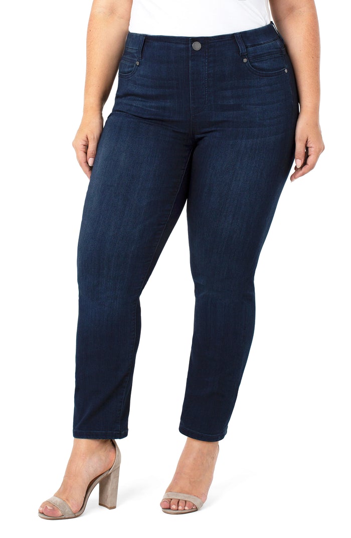 Liverpool Gia Glider Slim Plus Size (Westport Wash 29" Inseam)