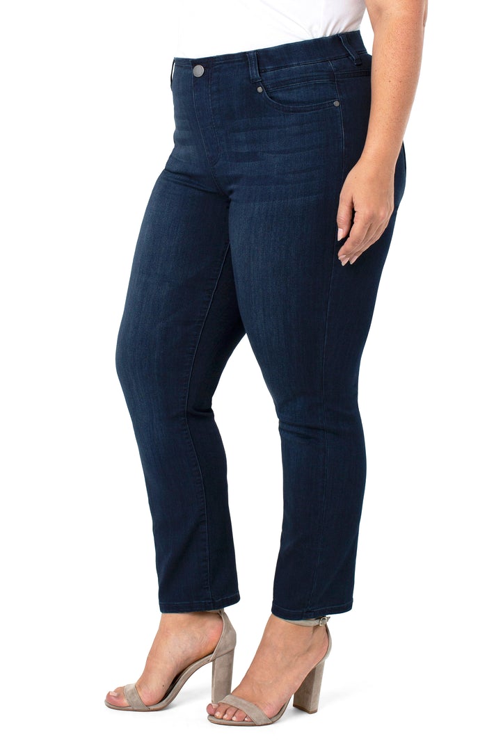 Liverpool Gia Glider Slim Plus Size (Westport Wash 29" Inseam)