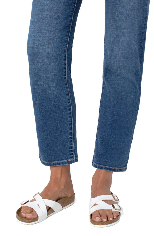 Liverpool Gia Glider Slim Cross Hatch (29" inseam) (Johnstown)