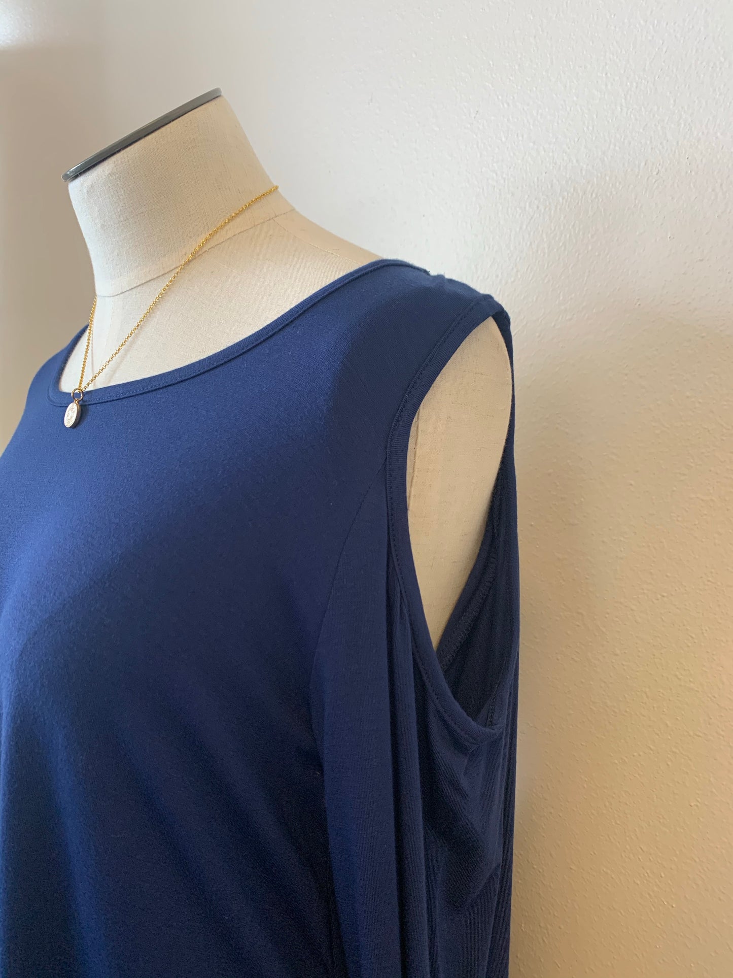 Cold Shoulder Long Sleeve with round neck