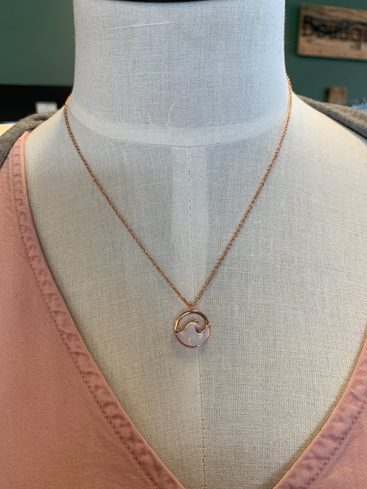 Puravida Stone Wave Necklace
