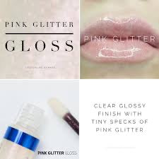 LipSense Pink Glitter Gloss
