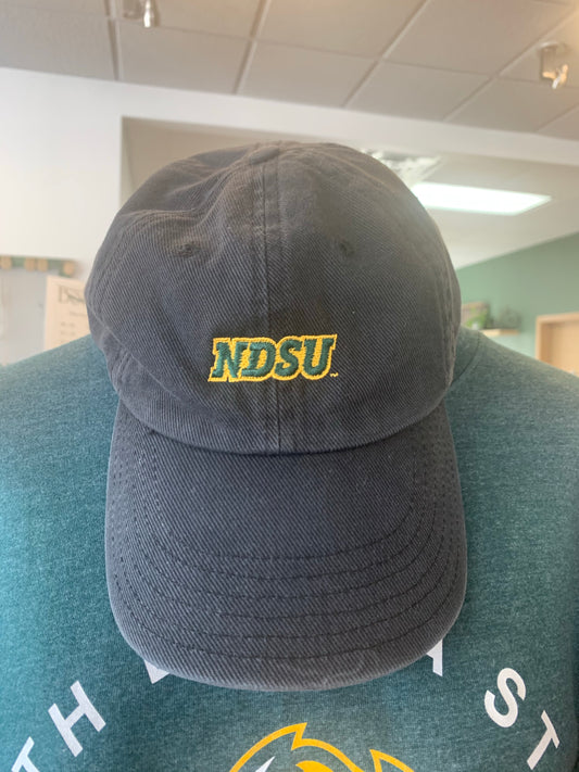 LYM NDSU Black Denim Wash Cap