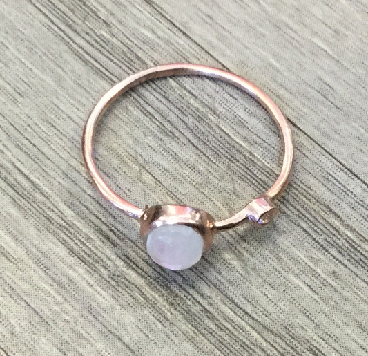 Puravida Moonstone Double Stone Ring