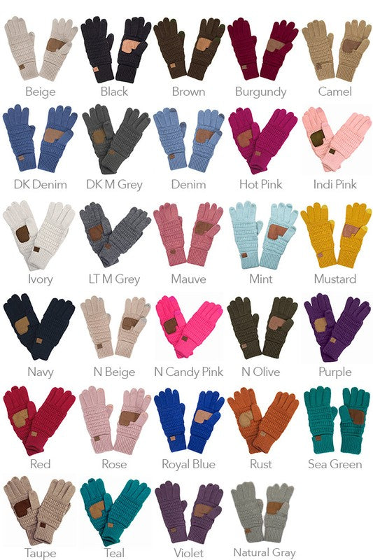 CC Knitted Glove Touch Screen