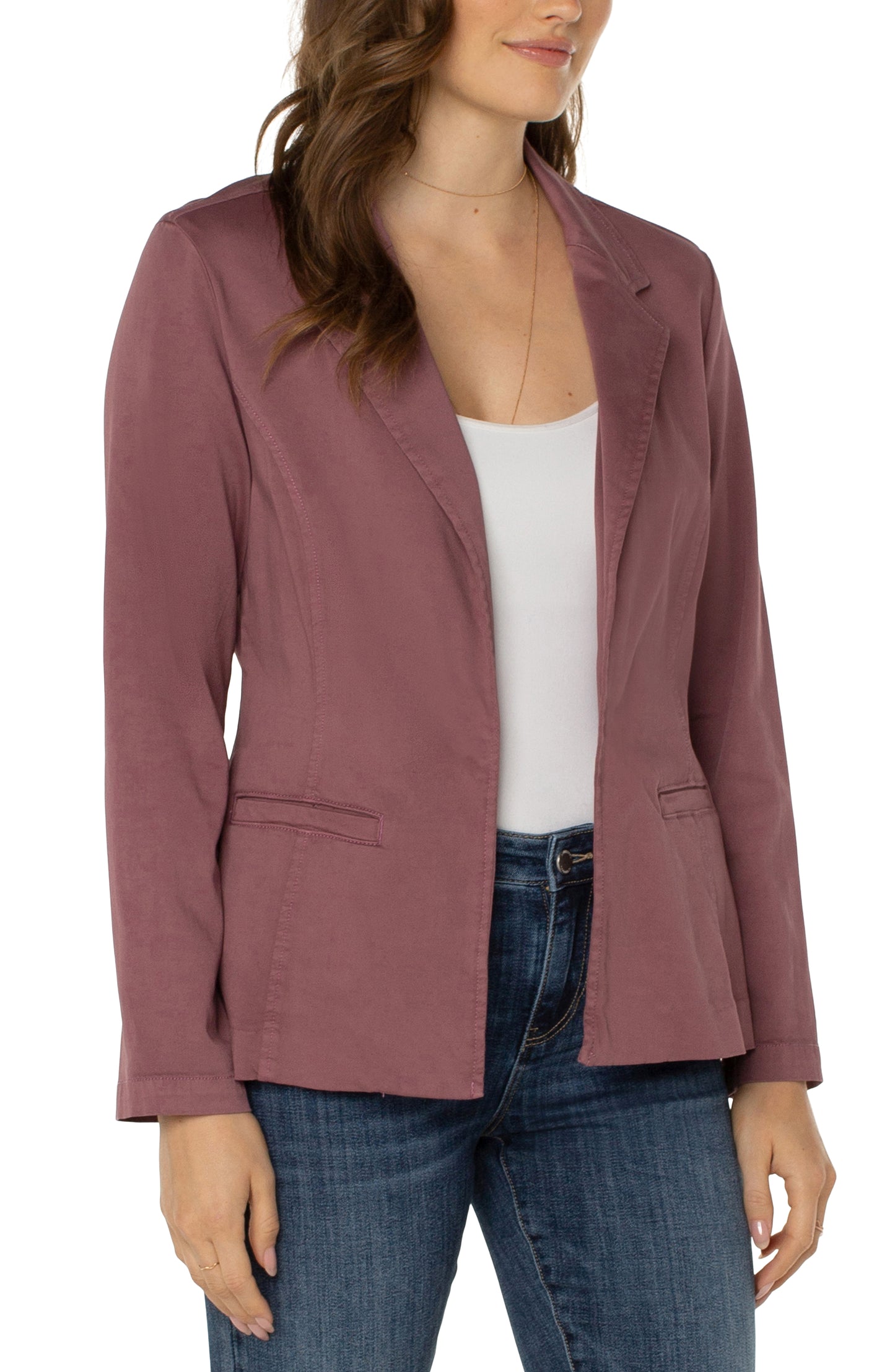 Liverpool Fitted Blazer (Victorian Mauve)