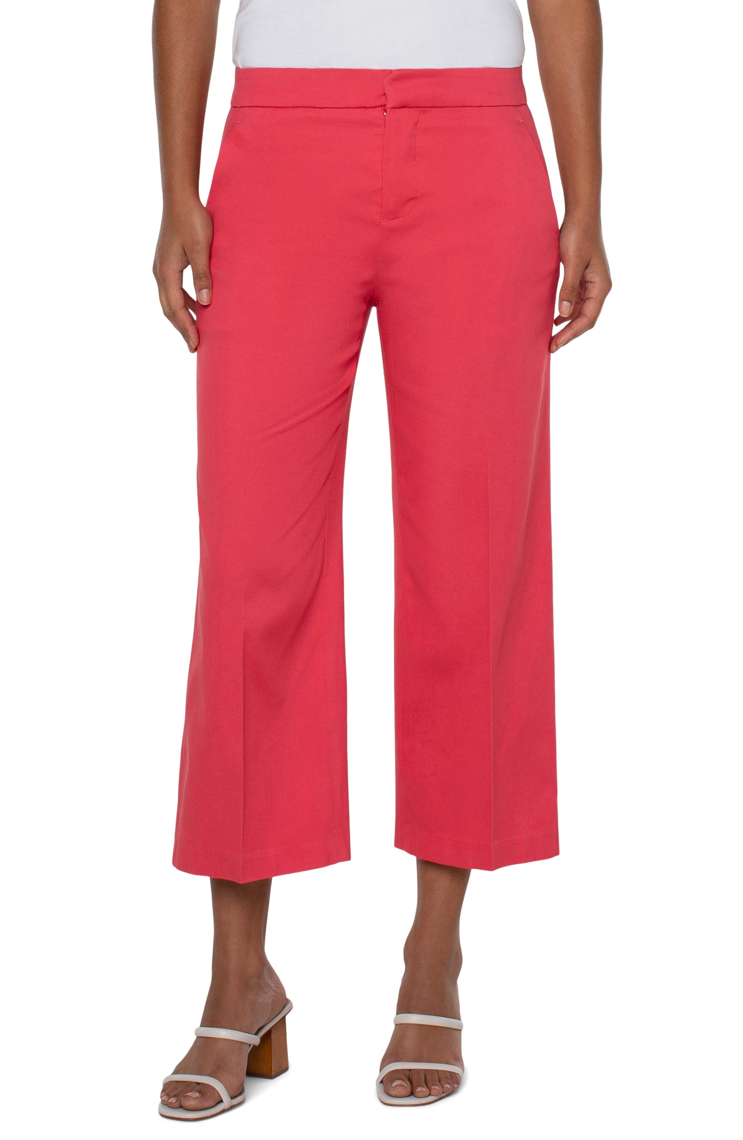 Liverpool Cropped Trouser (Watermelon)