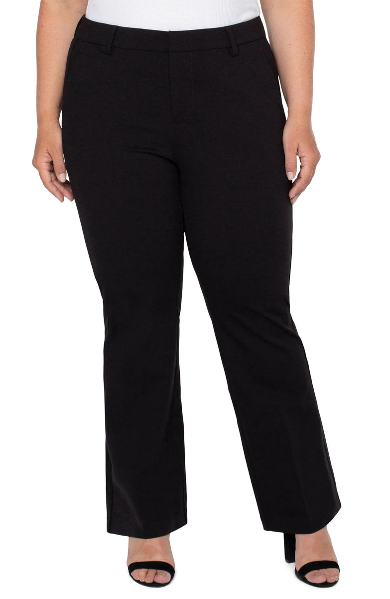 Liverpool Kelsey Flare Trouser Super Stretch Ponte Plus Size (31" inseam)