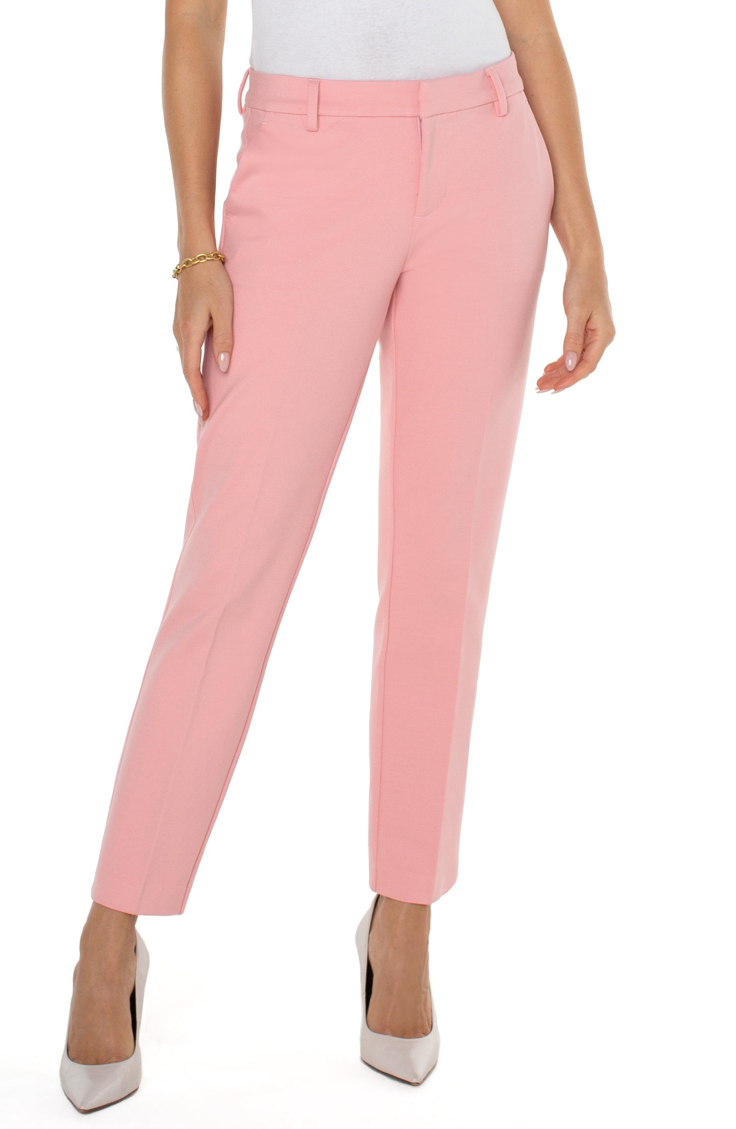 Liverpool kelsey knit trouser (pink perfection)